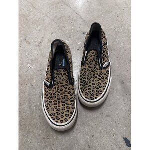 Vans Slip On 59 in Leopard & Black Animal Print